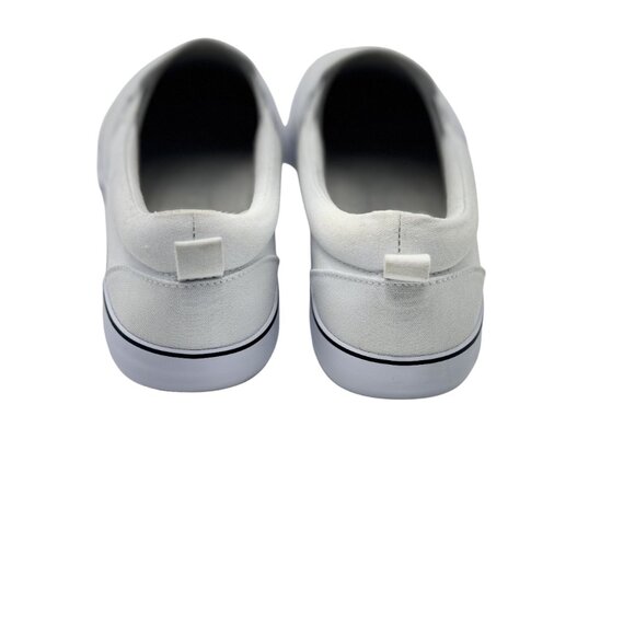 a new day Millie Twin Gore Slip-On Canvas Sneakers Women's US 9 M White - Picture 5 of 11
